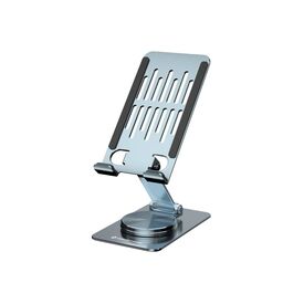 Conceptronic THANA08G Foldable Swivel Phone Stand | Grey