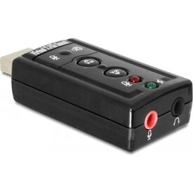 DeLOCK External USB Sound Adapter | 7.1 | S/PDIF | USB