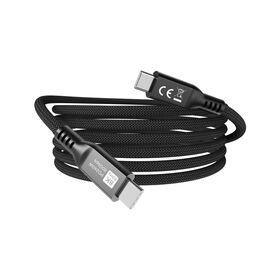 Equip 128441 USB4 USB-C Cable 1.2m 80Gbps 240W Black