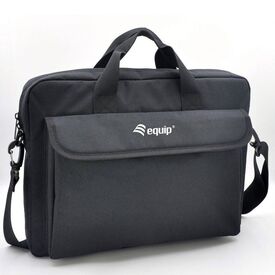 Equip 245410 Laptop Carrying Bag 15.6" Black Water-Repellent Messenger Case