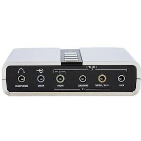StarTech 7.1 USB Audio Adapter | S/PDIF | External Sound