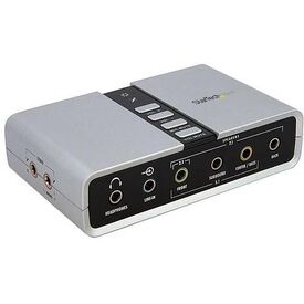 StarTech 7.1 USB Audio Adapter | S/PDIF | External Sound