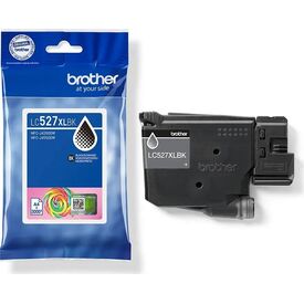 Brother LC527XLBK High Yield Black Ink Cartridge 3000 Pages