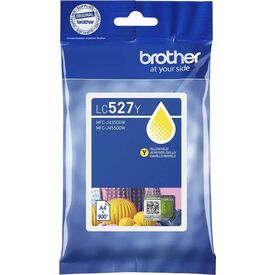 Brother LC527Y Yellow Ink Cartridge 900 Pages