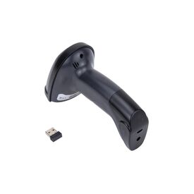 Equip 351029 Wireless 2D Dual Mode Barcode Scanner with Stand Black