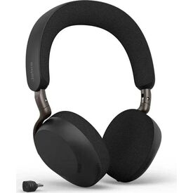 Jabra Evolve3 75 MS – On-Ear Wireless ANC Headset + Charging Pad USB-C