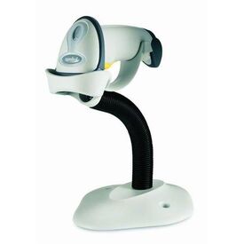 Zebra LS2208-SR20001R-UR USB 1D Laser Barcode Scanner Kit White
