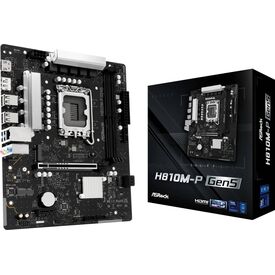 ASRock H810M-P Gen5 LGA1851 DDR5 Motherboard