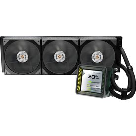 ASRock Steel Legend Dark 360 LCD AIO Liquid CPU Cooler