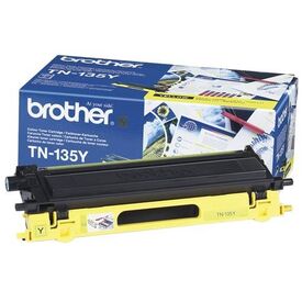 Brother TN135Y Yellow Original Toner Cartridge