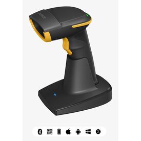 Inateck BCST-54 – 1D/2D Wireless Scanner, Bluetooth 5.0 + Smart Base, Black