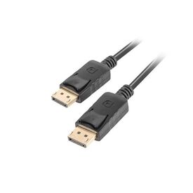 Lanberg 0.5m DisplayPort 1.2 Cable 4K Black