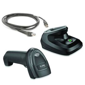 Zebra DS2278 – Cordless 2D Bluetooth Scanner, Cradle Kit, Black