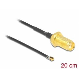 Delock Antenna Cable SMA to I-PEX MHF 4L LK 1.37 20 cm