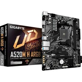 Gigabyte A520M H ARGB AM4 Motherboard