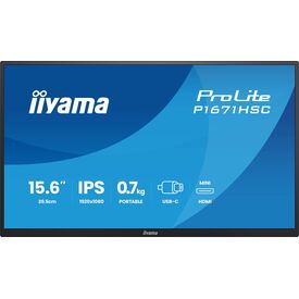 iiyama P1671HSC-B1 15.6" Full HD USB-C Monitor