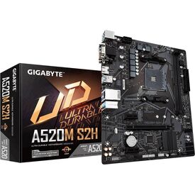 Gigabyte A520M S2H Micro-ATX AM4 DDR4 Motherboard