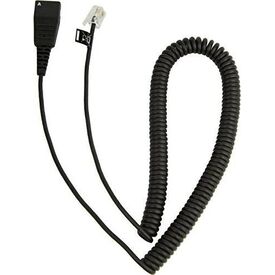 Jabra QD to RJ Coiled Cord Cisco IP 2m 8800-01-37