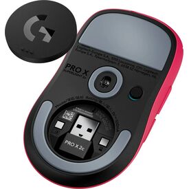 Logitech G PRO X Superlight 2c Compact Mouse Magenta