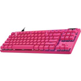 Logitech G PRO X TKL Rapid Magnetic Gaming Keyboard Magenta
