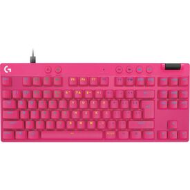 Logitech G PRO X TKL Rapid Magnetic Gaming Keyboard Magenta