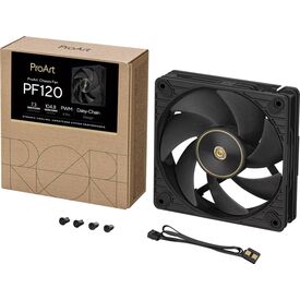 ASUS ProArt PF120 PWM 120mm Fan Black — Single Pack