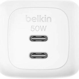 Belkin BoostCharge Pro 50W Dual USB-C GaN Charger