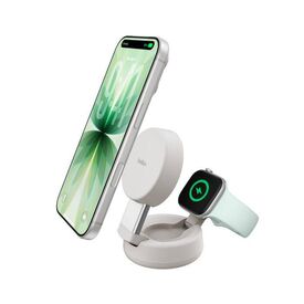 Belkin UltraCharge Pro 2-in-1 Qi2 25W Magnetic Charger