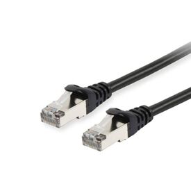 Equip Cat 6 S/FTP 1m Black Patch Cable