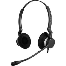 Jabra BIZ 2300 USB-C UC Duo Wired Headset Black