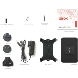 ZOTAC ZBOX PI336-W5C pico Fanless Mini PC N6211 4GB 128GB Win 11 Pro