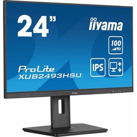 iiyama XUB2493HSU-B7 23.8" FHD 100Hz IPS Ergonomic Monitor