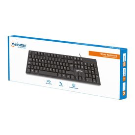 Manhattan 179324 Wired USB Keyboard DE