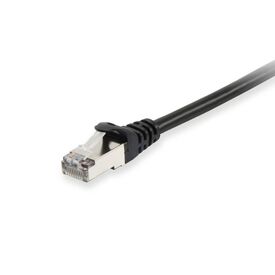 Equip CAT 6 S/FTP Patch Cable 15 cm Black