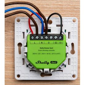 Shelly Dimmer Gen3 WiFi Smart Dimmer with Power Metering