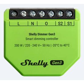 Shelly Dimmer Gen3 WiFi Smart Dimmer with Power Metering