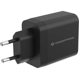 Conceptronic ALTHEA20B45 45W GaN USB-C PD Charger Black