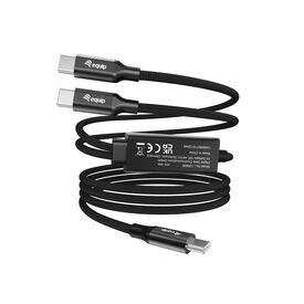 Equip 128895 USB-C Y Charging Cable 140W PD 1.5m Black