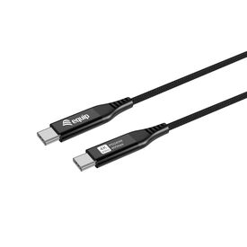 Equip 128389 USB4 Slim USB-C Cable 40Gbps 240W 8K 1.2m