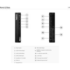 Lenovo ThinkCentre M75q G5 Ryzen 7 PRO Mini PC