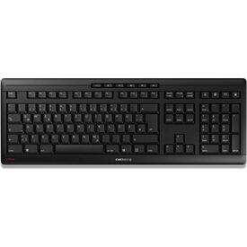 Cherry Stream Wireless JK-8550 Quiet Keyboard, Black
