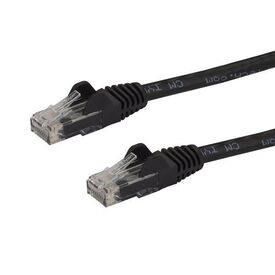StarTech N6PATC3MBK 3m Cat6 Snagless Ethernet Cable Black