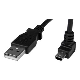 StarTech USBAMB1MU 1m USB A to Up-Angle Mini B Cable