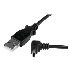 StarTech USBAMB1MU 1m USB A to Up-Angle Mini B Cable