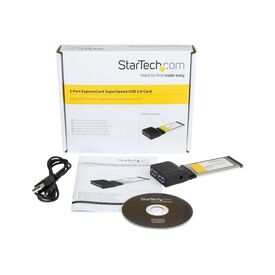 StarTech ECUSB3S22 2-Port ExpressCard USB 3.0 Adapter