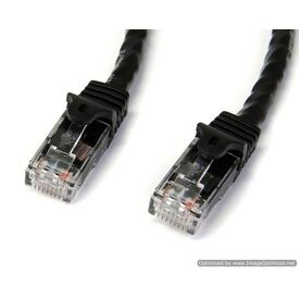 StarTech N6PATC2MBK 2m Cat6 Snagless Ethernet Cable Black