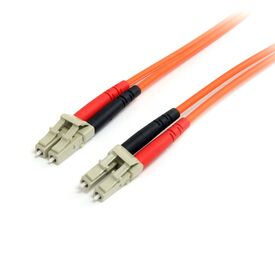 StarTech FIBLCLC1 1m LC-LC Multimode OM1 Fiber Patch Cable