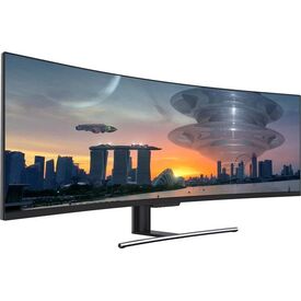 LC-Power 49" DFHD 144Hz Curved QLED Ultrawide Monitor