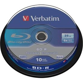 Verbatim BD-R 25GB 6x 10-Pack Spindle 43742