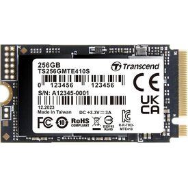 Transcend TS256GMTE410S 256GB M.2 2242 PCIe Gen4x4 NVMe 3D TLC DR